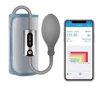 Wellue AirBP Plus Tensiómetro de Brazo Bluetooth, Tensiómetro Inalámbrico Portátil con Pantalla LED, Informe de múltiples usuarios y PDF en la aplicación para iOS y Android
