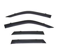 WellVisors Deflectores de Viento para Ford Bronco Sport 2021 + Tintado Ahumado Serie Premium Protectores de Lluvia