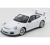 WELLY 1/18 PORSCHE 911 997 2 GT3 CUPÉ 2011 BLANCO MODELO ESTÁTICO DIECAST