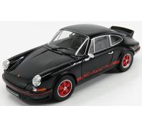 1973 Porsche 911 Carrera Rs Negro 1:18 Escala Welly 18044bk