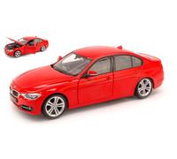 WELLY 1/24 BMW 335I F30 2013 ROJO MODELISMO MODELO ESTÁTICO DIECAST