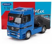 WELLY 1/32 CAMIONETA MERCEDES BENZ ACTROS 1857 TRACTOR 1998 MODELO ESTÁTICO