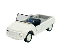 Welly 1968 Citroen Mehari Blanco Abierto 1/34-1/39 Metal Modelo Coche Die Cast Nuevo en Caja
