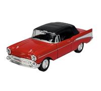 Welly 42357 - Modelo de coche compatible con Chevrolet Chevy Bel Air Rojo Coupe Serie 2400C 1953-1957 ca ca 1/34-1/39 Die Cast Metall Modell Auto Neu im Box