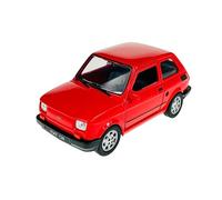Welly 42372 - Modelo de coche compatible con Fiat 126, color rojo