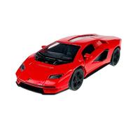 Welly 43818 - Modelo de coche compatible con Lamborghini Countach LPI 800-4 rojo aprox. 1/34-1/39 modelo de metal modelo de coche Die Cast nuevo en caja