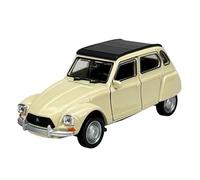 Welly 43859 - Modelo de coche compatible con Citroen Dyane Cabrio con techo beige ca 1/34-1/39 modelo de metal para coche