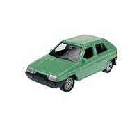 Welly 52404 - Modelo de coche compatible con Skoda Favorit Verde 1/60-1/64 1:60 Modelo Coche 7 cm