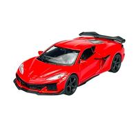 Welly Chevrolet Corvette Z06 Rojo A partir de 2023 aprox. 1/34-1/39 Modelo de metal Coche Die Cast Nuevo en caja