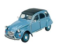 Welly Citroen 2CV Azul 1949-1990 1/24 Modelo de Auto de Metal Die Cast Nuevo en Caja