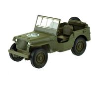 Welly- Jeep Willys MB elektronisch speelgoed, meerkleurig, 216 (Importación USA)