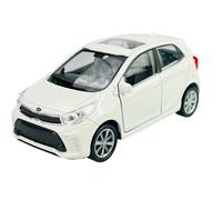 Welly K*I*A Picanto Sí 5 puertas blanco a partir de 2017 1/34-1/39 modelo de metal coche Die Cast nuevo en caja