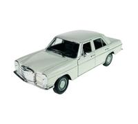 Welly Mercedes-Benz 220/8 Trazo Ocho Sedán Beige Crema Blanco W114 W115 1967-1976 1/24 Nuevo en caja Modelo Coche