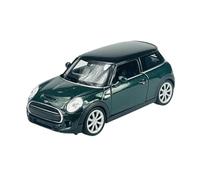 Welly Mini Cooper S F56 New Hatch 3 puertas verde con techo negro 2014 1/34-1/39 Die Cast nuevo modelo de coche