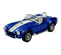 Welly Modelo Coche Compatible con 1965 Shelby 427 Cobra Sc Azul Abierto ca 1/24 1:24 Modelo Metal Coche Die Cast Nuevo en Caja