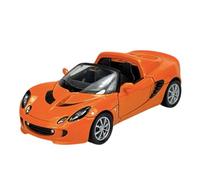 Welly Modelo Coche Compatible con 2003 Lotus Elise 111s Naranja ca 1/34-1/39 Modelo Metal Auto Die Cast Nuevo en Caja 42335