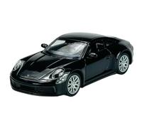 Welly Modelo Coche Compatible con 2019 Porsche 911 992 4S Coupe Negro ca 1/34 - 1/39 Metal Modelo Coche Die Cast Nuevo en Caja