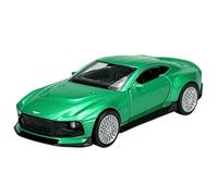 Welly Modelo Coche Compatible con Aston Martin Valour Verde ca 1/34-1/39 Metal Die Cast Nuevo en Caja