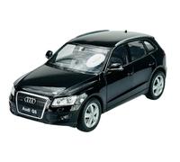 Welly Modelo Coche Compatible con Audi Q5 8R 2018 Negro ca 1/24 1:24 Modelo Metal Coche Die Cast Nuevo en Caja