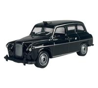 Welly Modelo Coche Compatible con Austin FX4 London Taxi Negro ca 1/60 - 1/64 1:60 7 cm Metal Modelo Coche Die Cast Nuevo en Caja