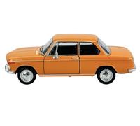 Welly Modelo Coche Compatible con BMW 2002ti Coupe Crema Naranja 1966-1977 1/24 1:24 Modelo Metal Coche Die Cast Nuevo en Caja