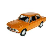 Welly Modelo Coche Compatible con BMW 2002ti Coupe Naranja 1966-1977 ca 1/34-1/39 Metal Die Cast Nuevo en Caja 43808