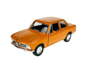 Welly Modelo Coche Compatible con BMW 2002ti Coupe Naranja 1966-1977 ca 1/34-1/39 Metal Die Cast Nuevo en Caja 43808
