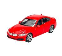 Welly Modelo Coche Compatible con BMW Serie 3 F30 335i Sedán Rojo 2011-2019 ca 1/34-1/39 Modelo Metal Auto Die Cast Nuevo en Caja 43659