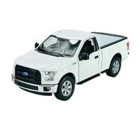 Welly Modelo Coche Compatible con Ford F-150 Pick-Up Blanco 13ª Generación A partir de 2014 1/24 1:24 Metal Die Cast Nuevo en Caja