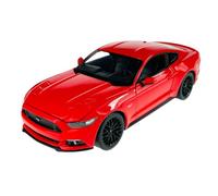 Welly Modelo Coche Compatible con Ford Mustang GT VI Coupe Rojo ca 1/24 1:24 Metal Die Cast Nuevo en Caja