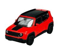 Welly Modelo Coche Compatible con Jeep Renegade Trailhawk 2017 Naranja ca 1/34-1/39 Modelo Metal Auto Die Cast Nuevo en Caja 43736