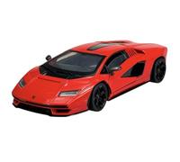 Welly Modelo Coche Compatible con Lamborghini Countach LPI 800-4 Rojo Aprox. 1/24 1:24 Modelo Metal Coche Die Cast Nuevo en Caja 24114