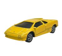 Welly Modelo Coche Compatible con Lamborghini Diablo Amarillo ca 1/60-1/64 Modelo Metal Coche Die Cast Nuevo en Caja