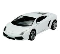 Welly Modelo Coche Compatible con Lamborghini Gallardo LP560-4 Blanco 1/34-1/39 Metal Modelo Coche Die Cast Nuevo en Caja 43620