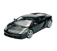 Welly Modelo Coche Compatible con Lamborghini Gallardo LP560-4 Negro 1/24 Metal Modelo Coche Die Cast Nuevo en Caja
