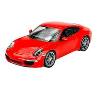 Welly Modelo Coche Compatible con Porsche 911 991 Carrera S Coupe Rojo ca 1/24 1:24 Modelo Metal Coche Die Cast Nuevo en Caja 24040