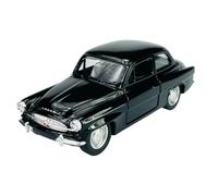 Welly Modelo Coche Compatible con Skoda Octavia 1959 Negro 1/34-1/39 Modelo Metal Coche Die Cast Nuevo en Caja