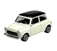 Welly - Modelo de coche compatible con Mini Cooper 1300, color blanco, aprox. 1/60 - 1/64 1:60, 7 cm
