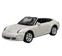 Welly Modelo de coche compatible con Porsche 911 (997) Carrera S Blanco 5 puertas FD 2007-2012 aprox. 1/60-1/64 1:60 nuevo modelo coche 7 cm