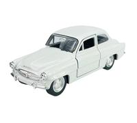 Welly - Modelo de coche compatible con Skoda Octavia de 1959, color blanco, aprox. 1/34 - 1/39, metal