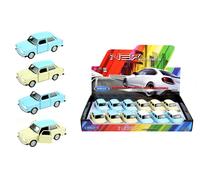 Welly Modelo de coche Trabant 601 beige/azul