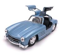 Welly Producto de Licencia de automóvil Modelo Mercedes Benz 300 SL 1: 34-1: 39 Azul