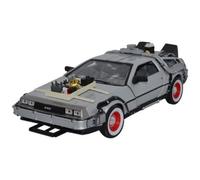 Caja Roto Retorno Al Futuro Parte 3 Modelo Diecast Auto De Lorean 1/24 WELLY