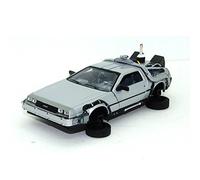 Welly Coche a escala DeLorean DMC-12 1989 - Regreso al Futuro II - Ruedas versión vuelo 1:24