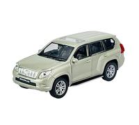 Welly Toyota Land Cruiser 5 puertas Plata J15 ca 1/34-1/39 Metal Modelo Coche Die Cast Nuevo en Caja