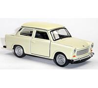 Welly Trabant Trabbi 601 Limousine Weiss Beige Ca 1/43 1/36-1/46 Modelo Auto