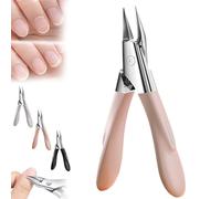 Welnax Nailpro Guard, Designed for Ingrown and Thick Nails, Ultra-Thin Sharp Stainless Steel Blades, for Precise, Safe, and Hygienic Clipping of All Nail Types (Pink,1 Pcs)