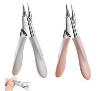 Welnax Nailpro Guard, Designed for Ingrown and Thick Nails, Ultra-Thin Sharp Stainless Steel Blades, for Precise, Safe, and Hygienic Clipping of All Nail Types (Mix B,2 Pcs)