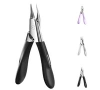 Welnax Nailpro Guard, Designed For Ingrown And Thick Nails, Welnax Nailpro Guard Clippers, With An Ultra-Thin And Sharp Design, Non-Slip Handle Of All Nail Types (Black,1pcs)