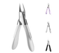 Welnax Nailpro Guard, Designed For Ingrown And Thick Nails, Welnax Nailpro Guard Clippers, With An Ultra-Thin And Sharp Design, Non-Slip Handle Of All Nail Types (Gray,1pcs)